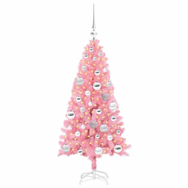 Maison Exclusive - Julgran Rosa 120 cm PVC Ros