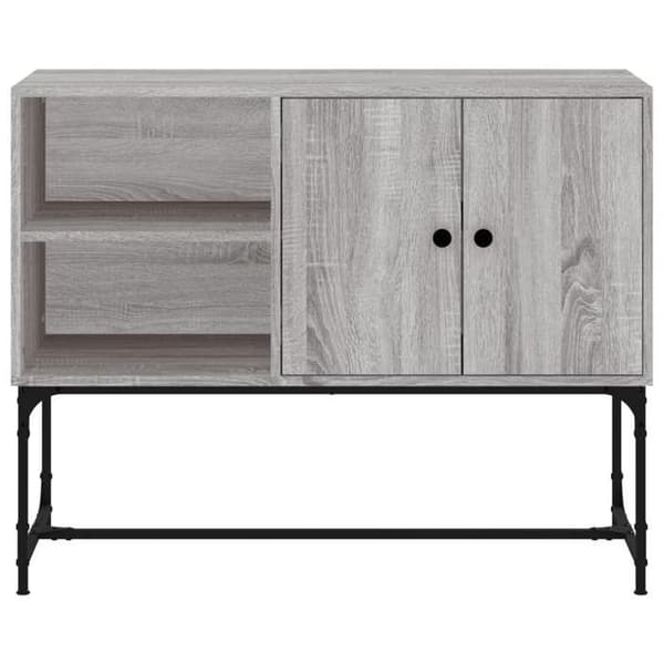Maison Exclusive - Buffé Sonoma grå 100x40x79,5 cm ingenjörsträ