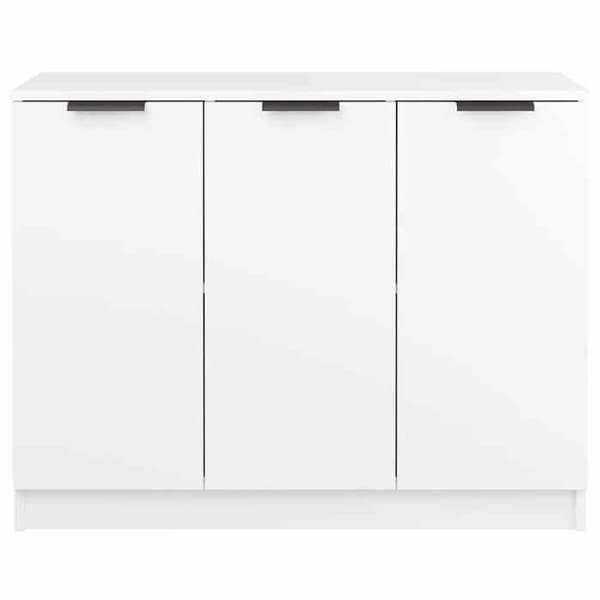 Maison Exclusive - Buffet Hvid 90,5x30x70 cm Ingeniørtræ