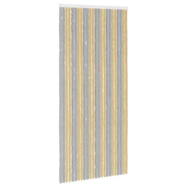 Maison Exclusive - Harmaa ja Beige hyönteisverho 100 x 220 cm