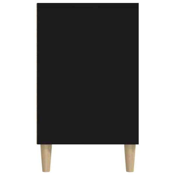 Skoark - EKSKLUSIV HUS - 102x36x60 cm - Sort - 5 rum - Ingeniørtræ Svart