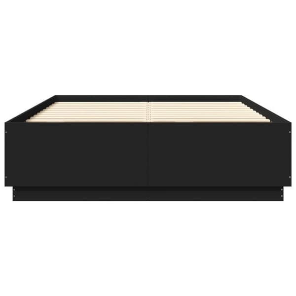Maison Exclusive - Sengestel uden madras sort 150x200 cm