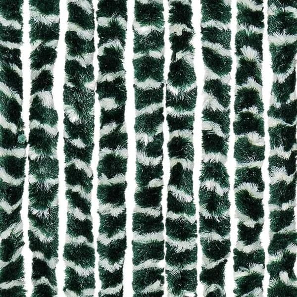 Fluegardin - EKSKLUSIV HUS - Chenille - Grøn - 100x200 cm - Polypropylen