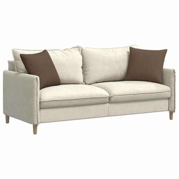 Maison Exclusive - Soffkuddar 2 st tyg Brun 45 x 45 cm brun