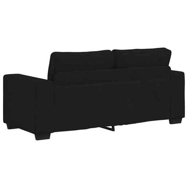 Maison Exclusive - Sort 2-personers sofa 180x77x82 cm stof