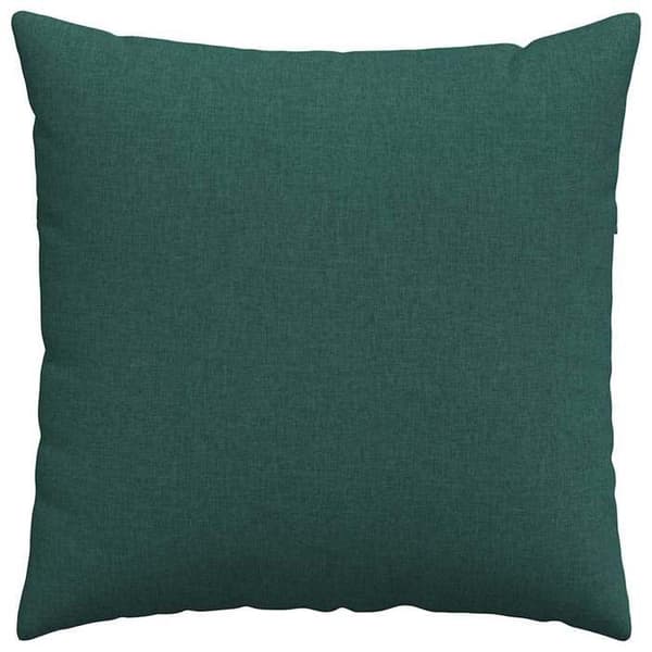 Maison Exclusive - Soffkuddar 2 st tyg Mörkgrön 80 x 80 cm