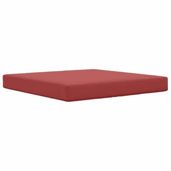 Maison Exclusive - Udendørs sofa pude Polyester Bordeaux 80 x 80 cm Bordeaux