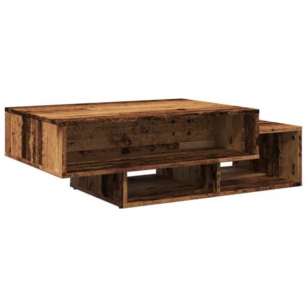 Bord - EKSKLUSIV HUS - Gamle træ 105x55x32 cm - Ingeniørtræ - 3 rum - Rektangulær Gammalt trä