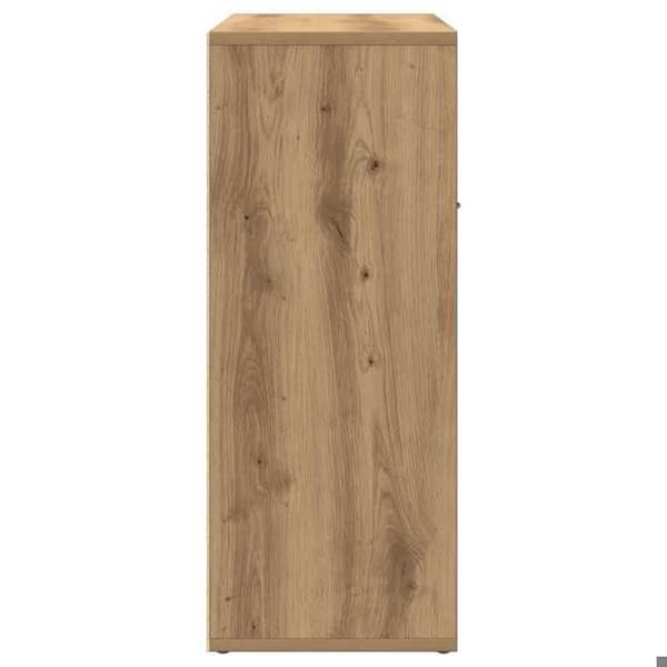 Maison Exclusive - Buffet i egetræ, håndlavet 60x30x75 cm, ingeniørtræ