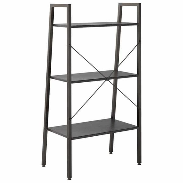 Maison Exclusive - Stående reol 3 niveauer Sort 56x35x108 cm Svart