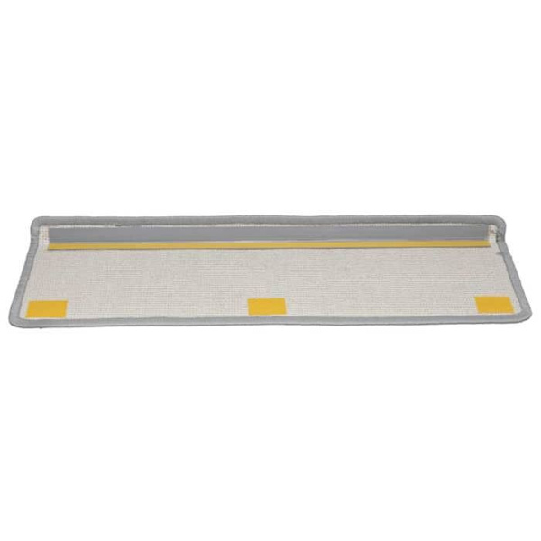 Maison Exclusive - Trappe tæppe 10 dele 65 x 21 x 4 cm Grå rektangulær kant Grå