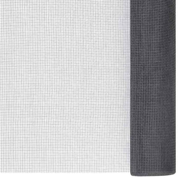 Maison Exclusive - Gitter skærm i glasfiber 80x2000 cm Grå Grå