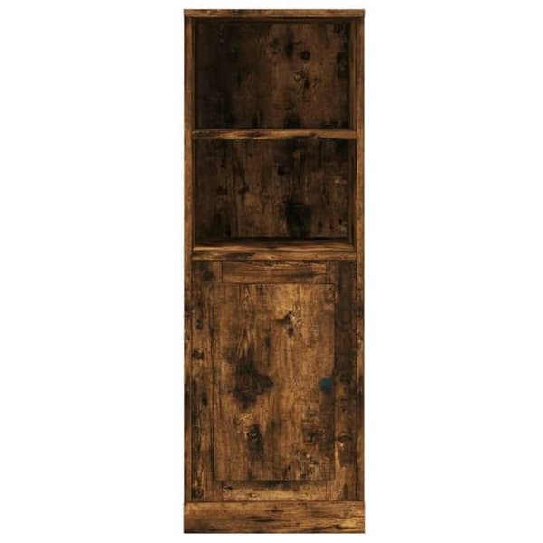 Maison Exclusive - Buffé hög rökig ek 36x35,5x103,5 cm ingenjörsträ