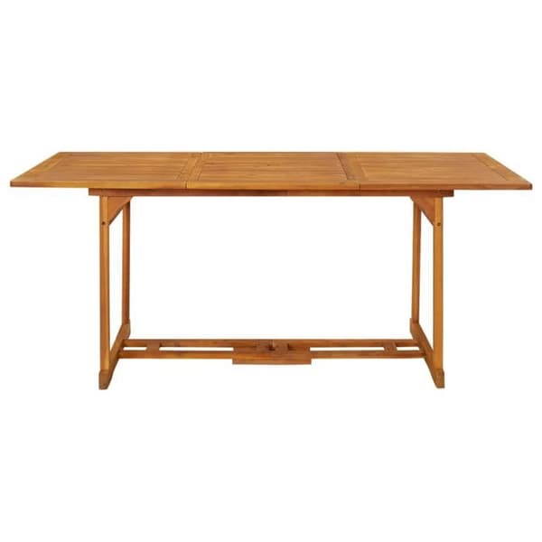 Maison Exclusive - Trädgårds matbord 180x90x75 cm i solid akaciaträ