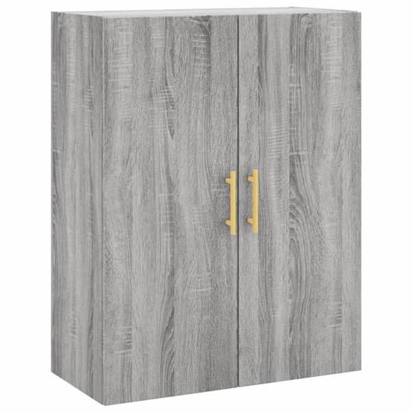 Maison Exclusive - Sonoma harmaa seinäkaappi 69,5x34x90 cm