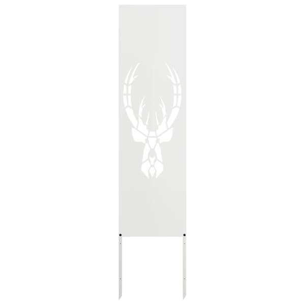 Maison Exclusive - Trädgårdsskyddsskärm Vit 32 x 140 cm Vit