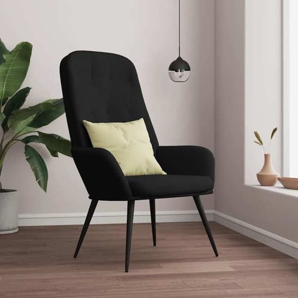Maison Exclusive - Sort Velour Relaxationsstol