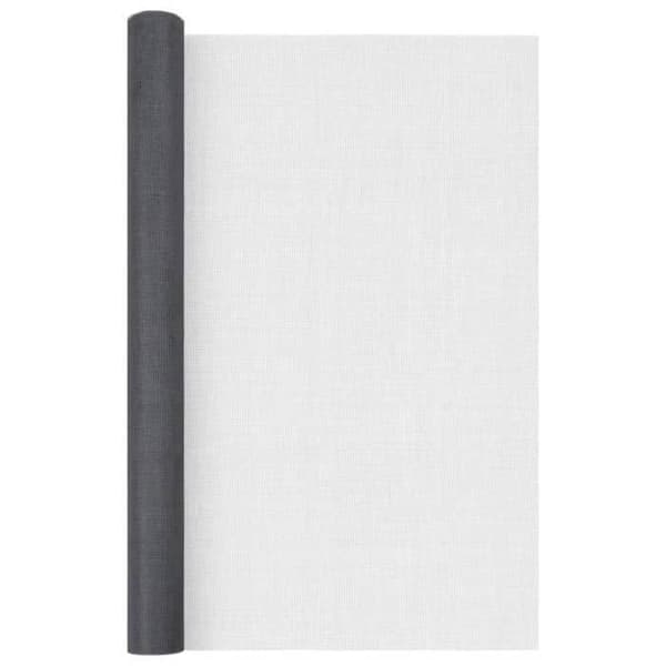 Maison Exclusive - Skärm i glasfiber nät 112x2000 cm Grå Grå