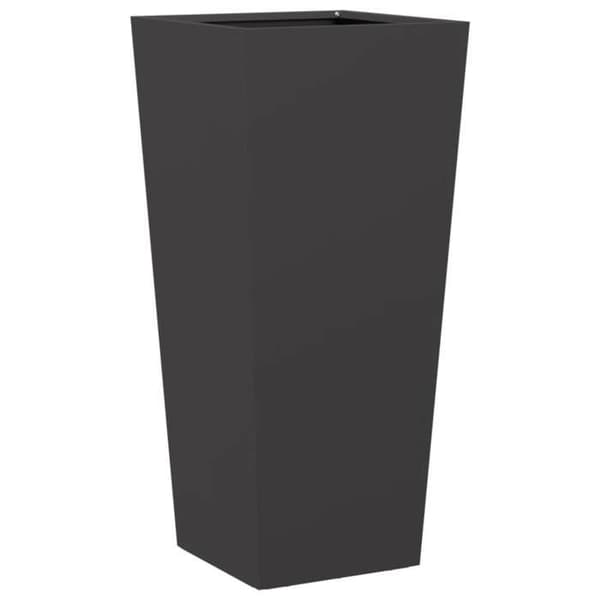 Maison Exclusive - 2 stk. sorte plantekasser 35x35x75 cm stål