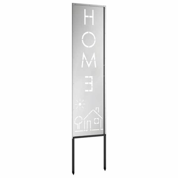 Maison Exclusive - Have skærm Fretwork Sølv 32 x 140 cm Silver