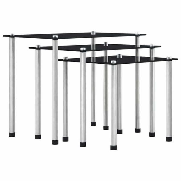 Maison Exclusive - 3 stk. Sort Glasbord