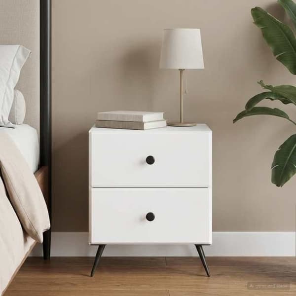 Natskab - EKSKLUSIV HUS - 43 x 34,5 x 47,5 cm - Hvid - Spånplader - Skal samles Vit