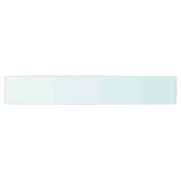 Maison Exclusive - Hyllpanel Transparent glas 90 x 15 cm Transparent