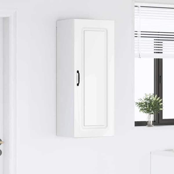 Maison Exclusive - Kalmar Hvid glans opvaskemaskine panel Strålande vit