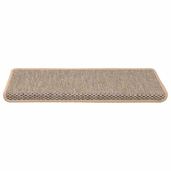 Maison Exclusive - Selvklæbende trappetæpper 30 stk 65x21x4 cm lys beige
