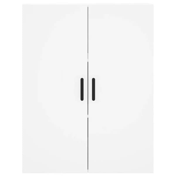 Maison Exclusive - Buffé hög Vit 69,5x34x180 cm Ingenjörsträ