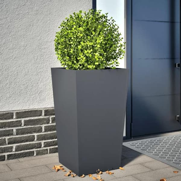 Maison Exclusive - Anthracite-kasvihuone 45x45x75 cm teräs