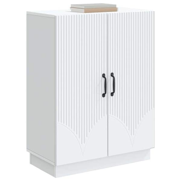 Maison Exclusive - Buffé Vit 66 x 34,5 x 87 cm Ingenjörsträ Vit