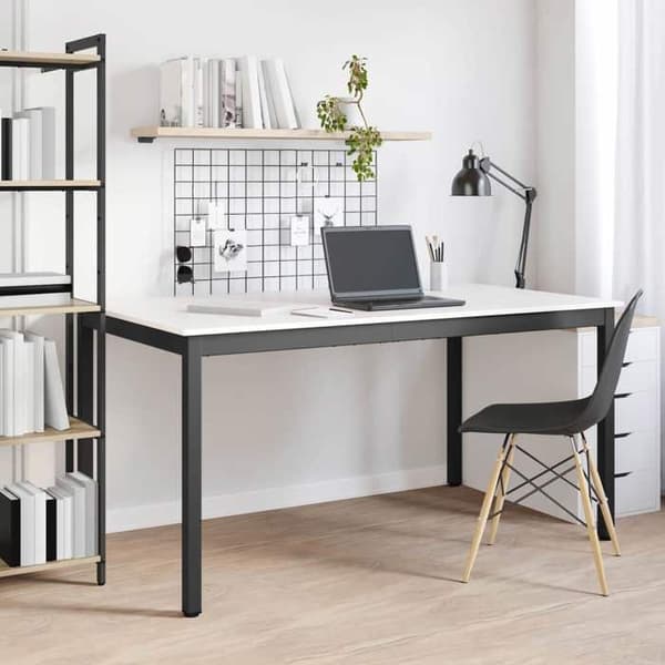 Maison Exclusive - Spisebord / Middagsbord Hvid 150 x 90 x 75 cm Vit