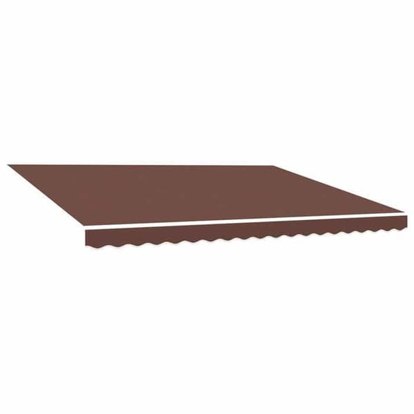Maison Exclusive - Ersättningstyg för brunt markis 450x300 cm polyester