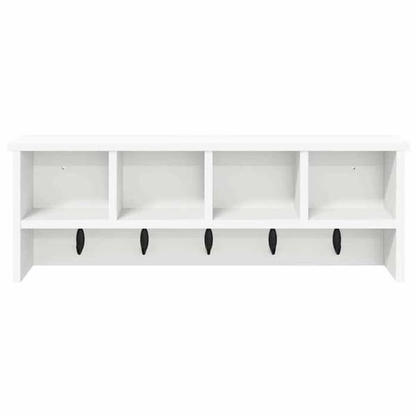 Maison Exclusive - Väggmonterad klädhängare Montering vit 75 x 16 x 26 cm Vit