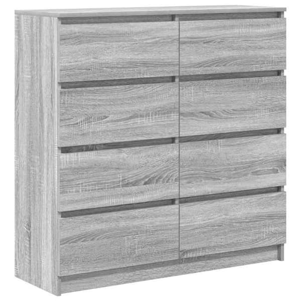 Maison Exclusive - Buffet sonoma grå 100x35x99 cm ingeniørtræ