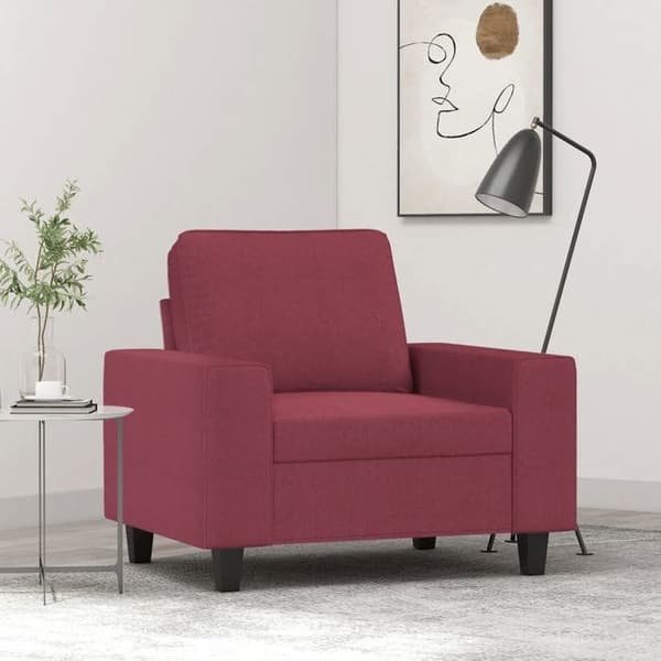 Maison Exclusive - Rød bordeaux Stol 60 cm Stof