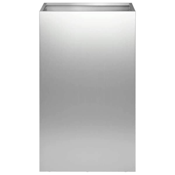 Maison Exclusive - Trädgårdskrukor 2 st Silver 40 x 40 x 50 cm