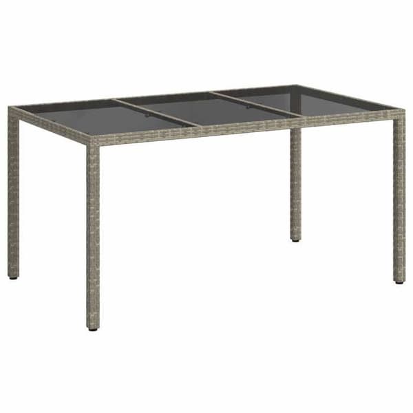 Maison Exclusive - Havebord Grå 150 x 90 x 75 cm polyrotin Grå