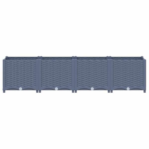 Maison Exclusive - Hög säng 160x40x38 cm Polypropylen
