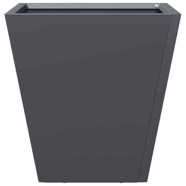 Maison Exclusive - Jardinière antracit 30x30x30 cm stål