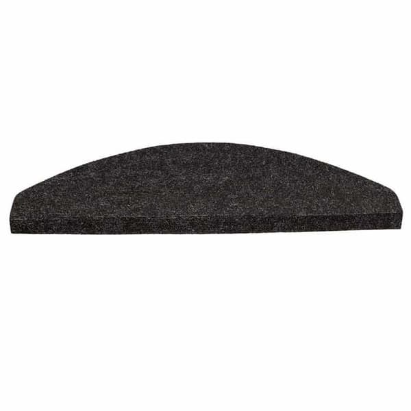 Maison Exclusive - Selvklebende trappetæpper 30 stk antracit 65x22,5x3,5 cm