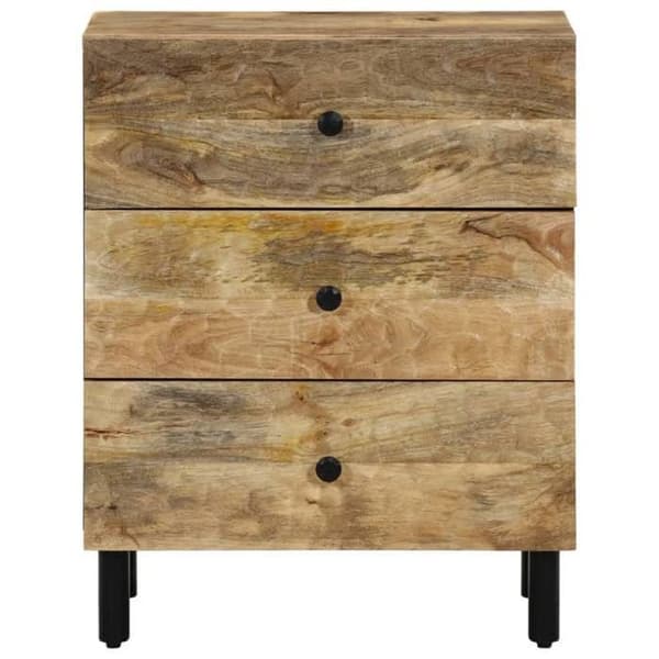 Maison Exclusive - Natbord 50x33x60 cm massiv mango træ
