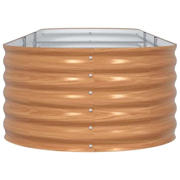 Maison Exclusive - Hög säng Brun 320 x 80 x 44 cm Stål
