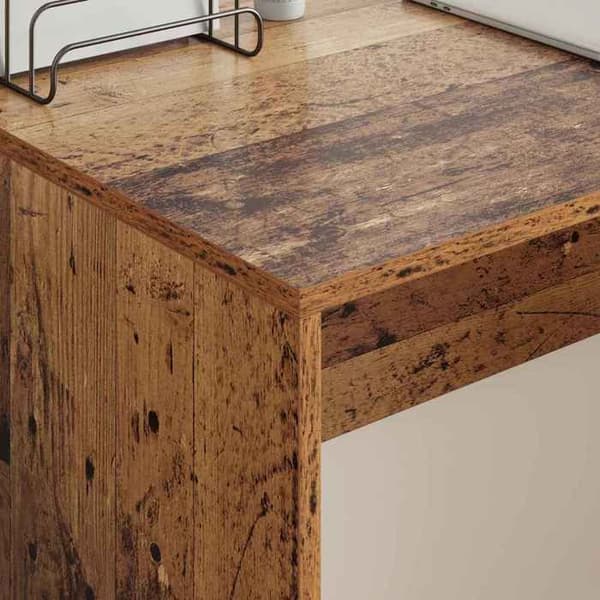 Kontor - EKSKLUSIVT HUS - 109 x 50 x 78 cm - Ingeniørtræ - Rektangulær - Store opbevaringskapaciteter