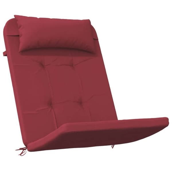Maison Exclusive - Adirondack stolskuddar set om 2 vinröd Röd Bordeaux