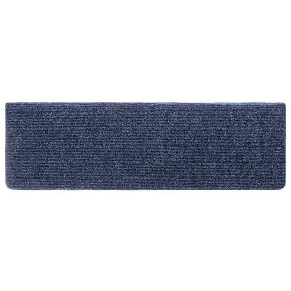 Maison Exclusive - Selvklæbende trappetæpper 10 stk. 65 x 21 x 4 cm Antracit Rektangulær kant antracit