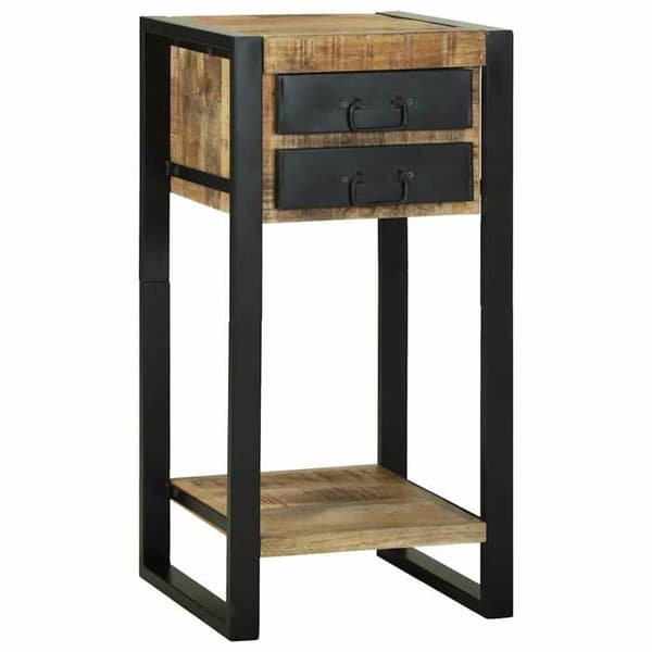 Maison Exclusive - Sidebord Brun 40 x 40 x 80 cm Massivt mangotræ