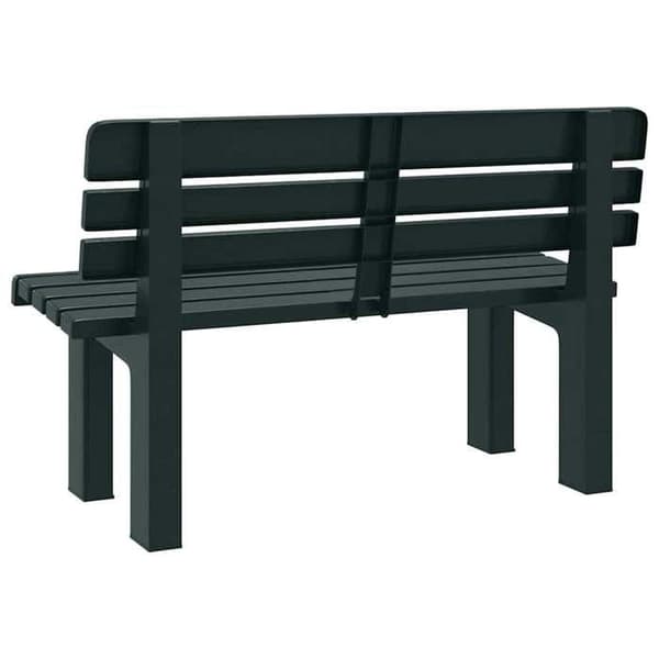 Maison Exclusive - Vihreä puutarhapenkki 110x52x71 cm polypropeeni