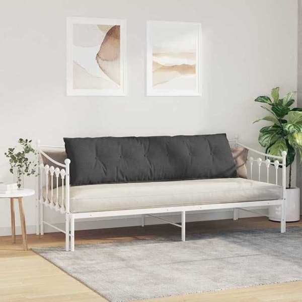 Maison Exclusive - Mørkegrå rygpude 180 x 50 x 19 cm Mörkgrå